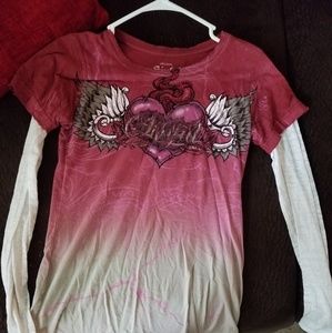 Sinful long sleeve shirt